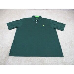 Masters Polo Shirt Mens 2XL XXL Green Masters Augusta National Golf Golfer